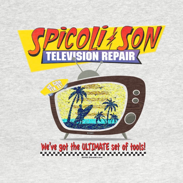 Spicoli & Son TV Repair by Drew Blood Designs